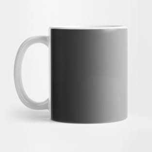 Black Grey White Ombre Mug